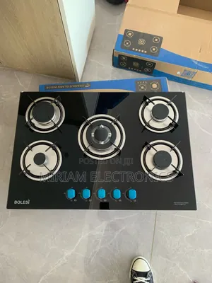 Bolesi 90cm 5 Burner Gas Hob With Wok Burner