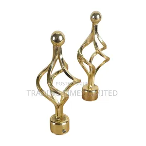 Decorative Golden Curtain Flower End
K