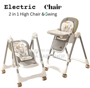Multi-Functional Electric Swing Chair/Baby Feeding Chair