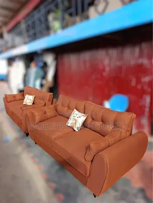 Classy Brown 5 Seater Sofa/ 5 Seater Sofa