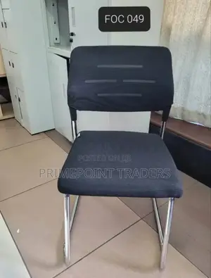 Executive Leather Office Waiting Chair