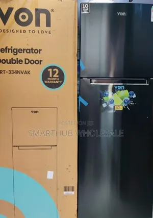 Von 334l Non Frost Dark Inox Fridge