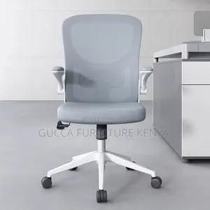 Mid Back Ergonomic Adjustable Office Chair