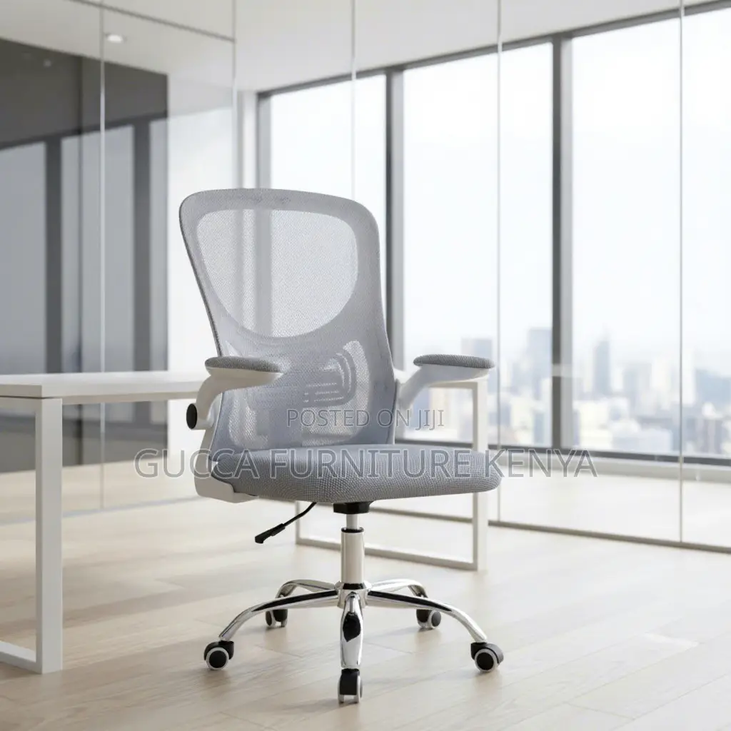 Mid Back Ergonomic Adjustable Office Chair