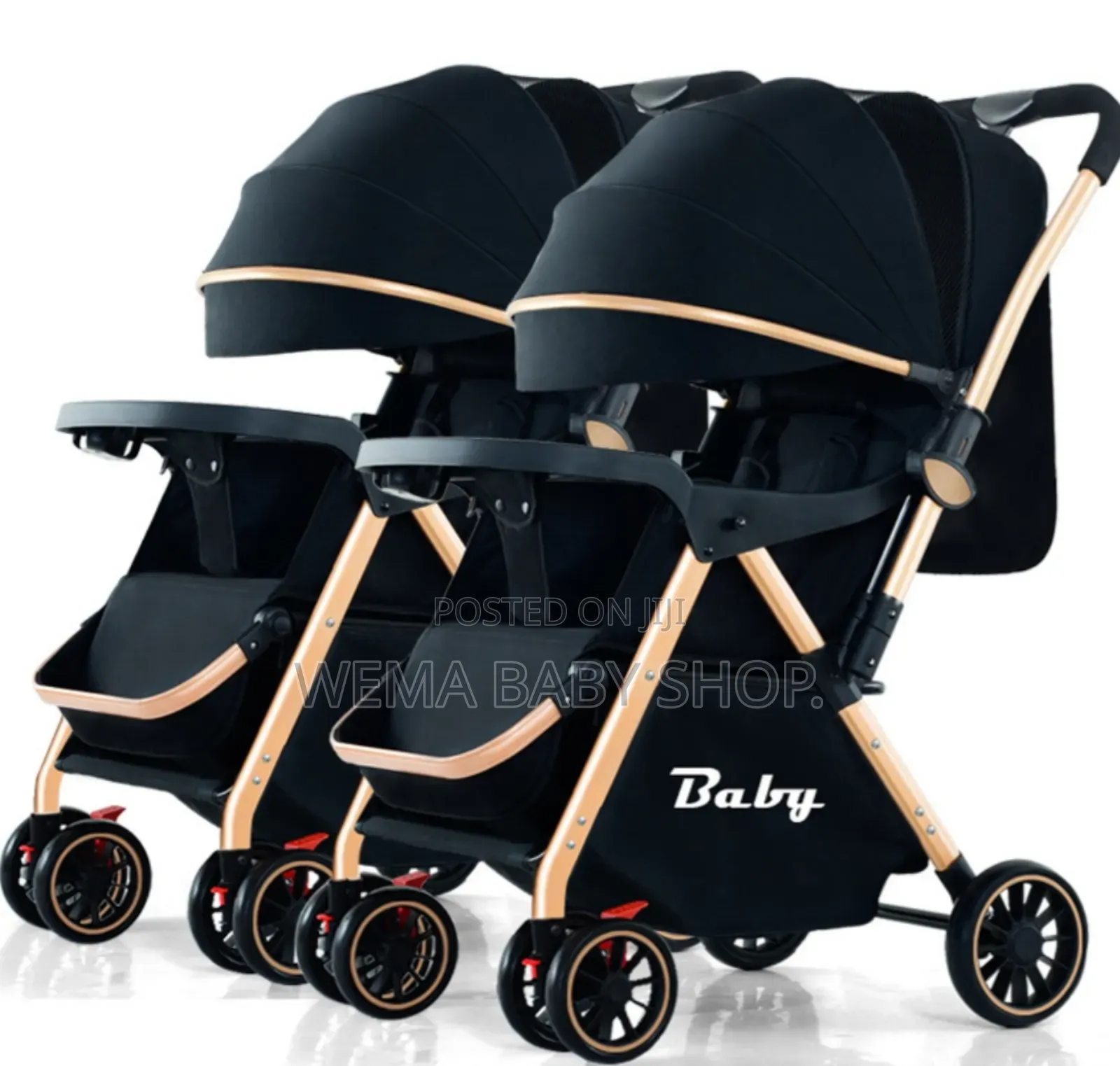 Twin Stroller Set