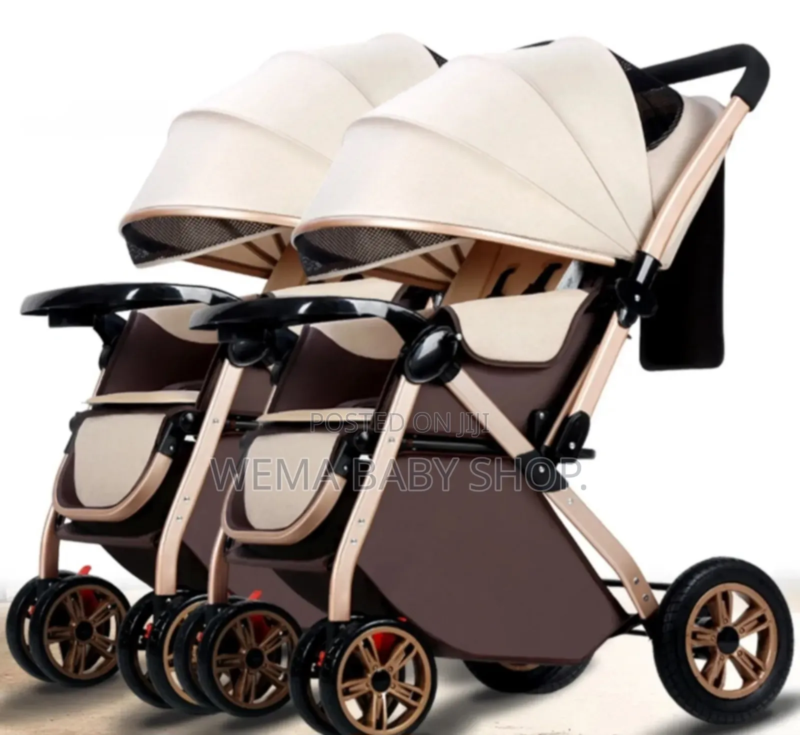 Twin Stroller Set