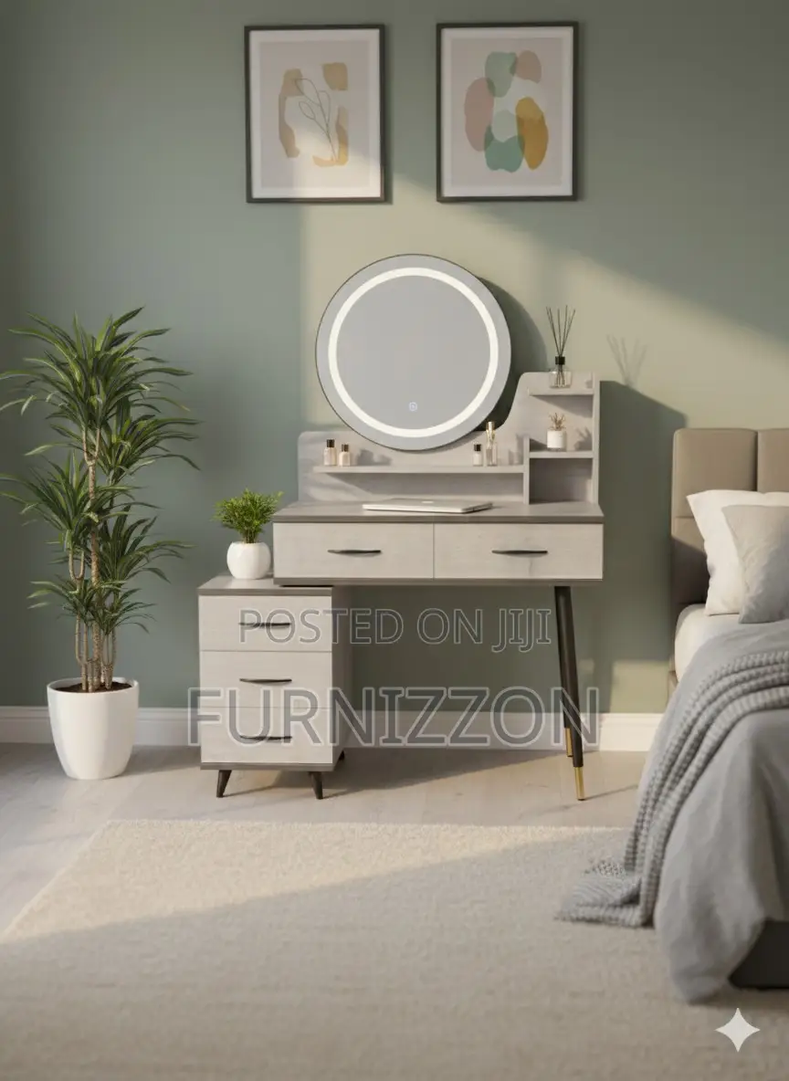 Modern Makeup Table With Mirror for Home Use