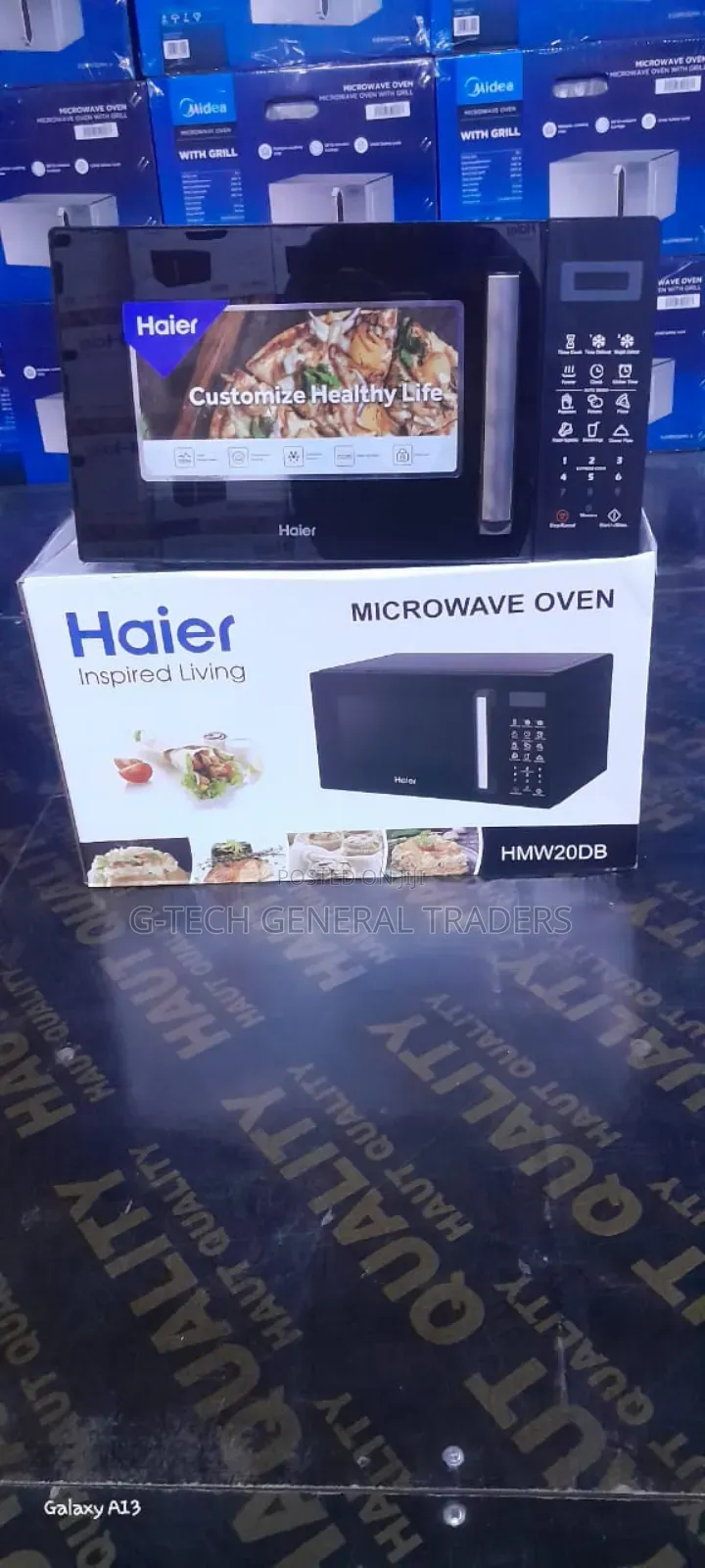 Haier 20l Digital Microwave Oven Black