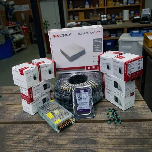 Stunning Image Quality Hikvision 8 1080p CCTV Cameras Full System Kit