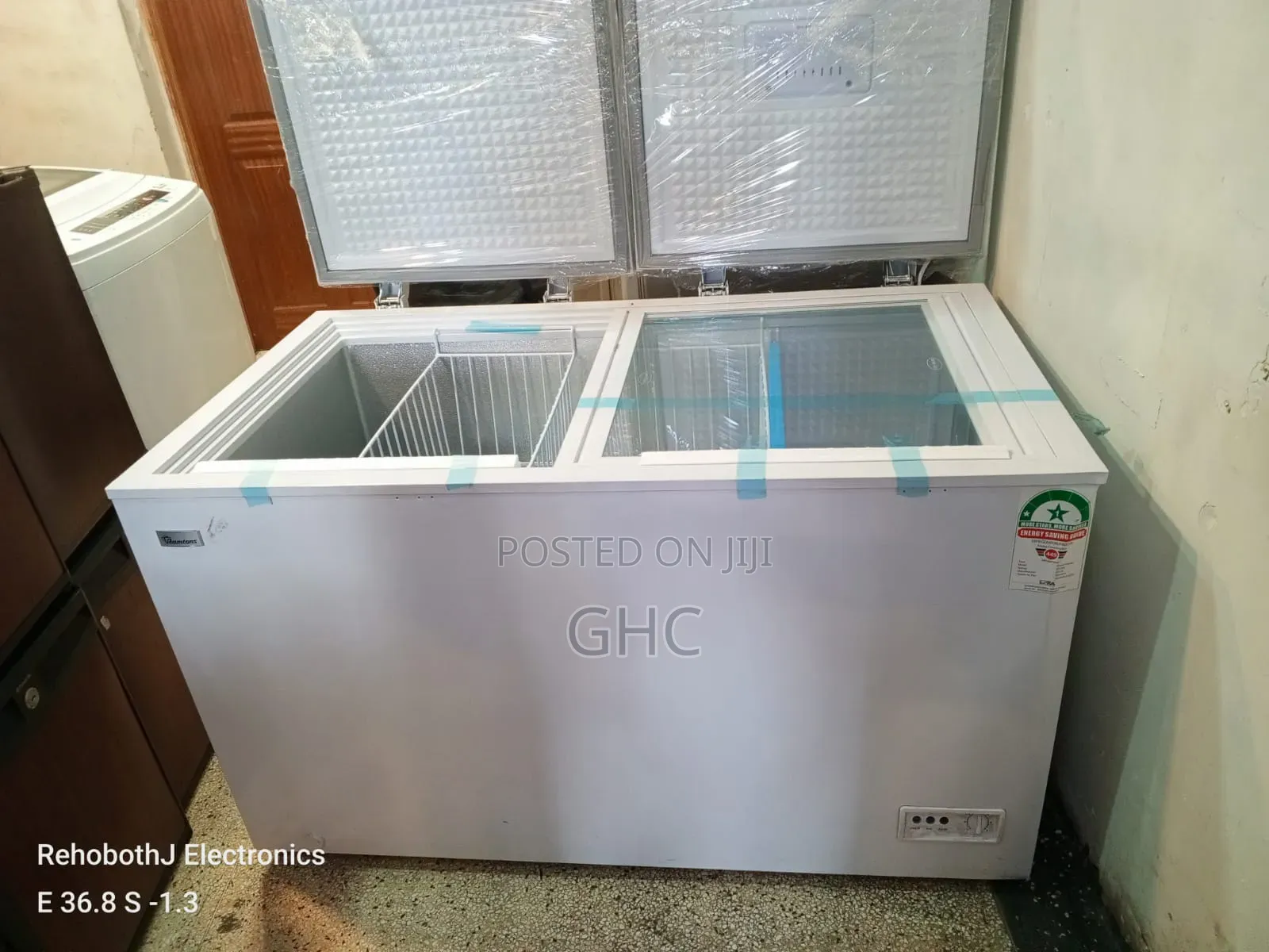 500l Double Door Freezer
