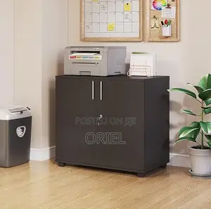 Modern Office Credenza : 2-Door Wooden Office Credenza
