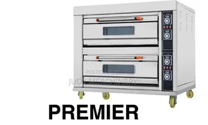 Commercial Electric Oven Two Deck Four Trays