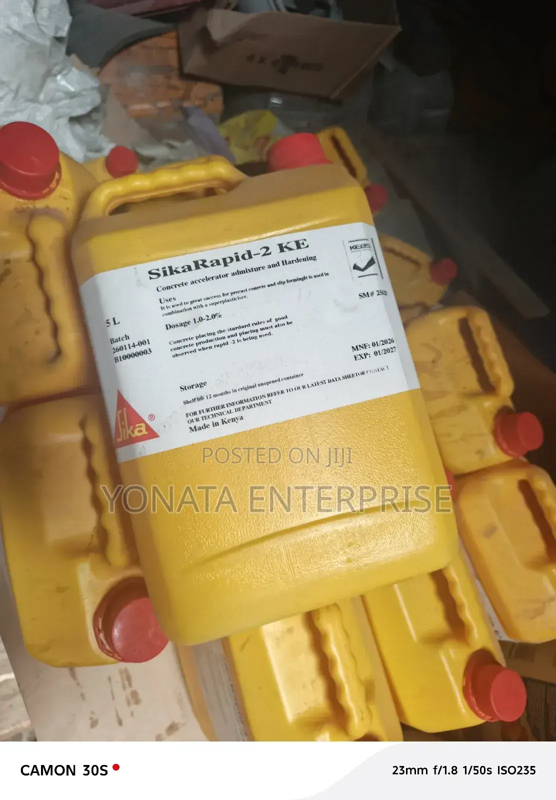 5ltrs Sika Rapid 2