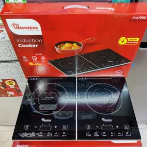 *Ramtons 2 Plate (Double) Induction Cooker