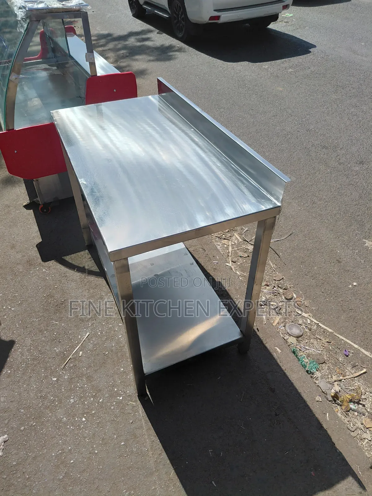 Mirror Polished Working Table.