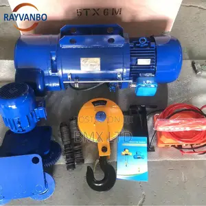 5t Heavy Duty Electric Wire Rope Hoist Industrial Lifting Machine