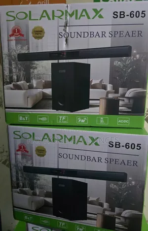 Solarmax 2.1ch Soundbar Multimedia Speaker System Woofer