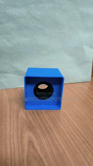 Square Mic Flag Blue in Colour