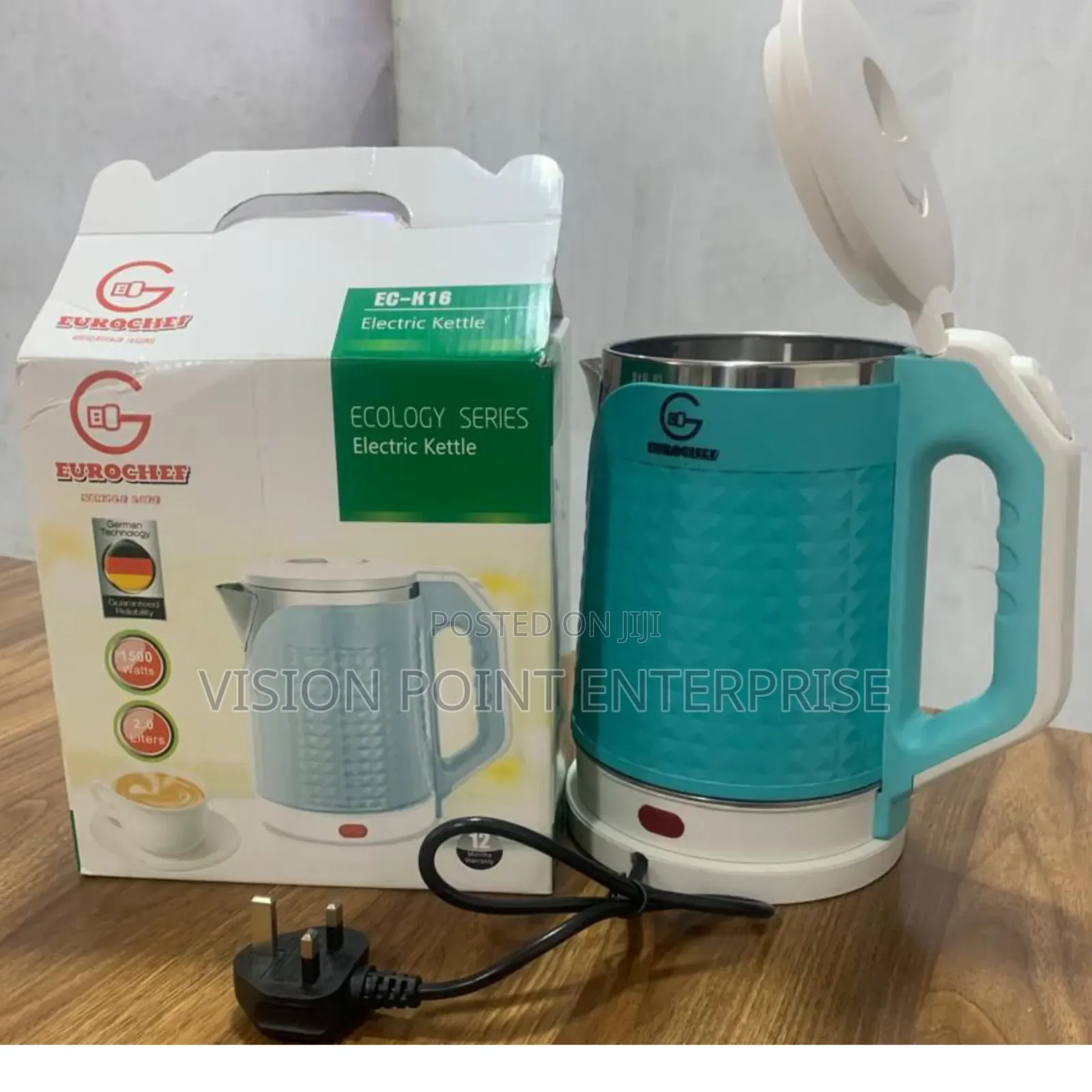 Eurochef 2ltrs Kettle