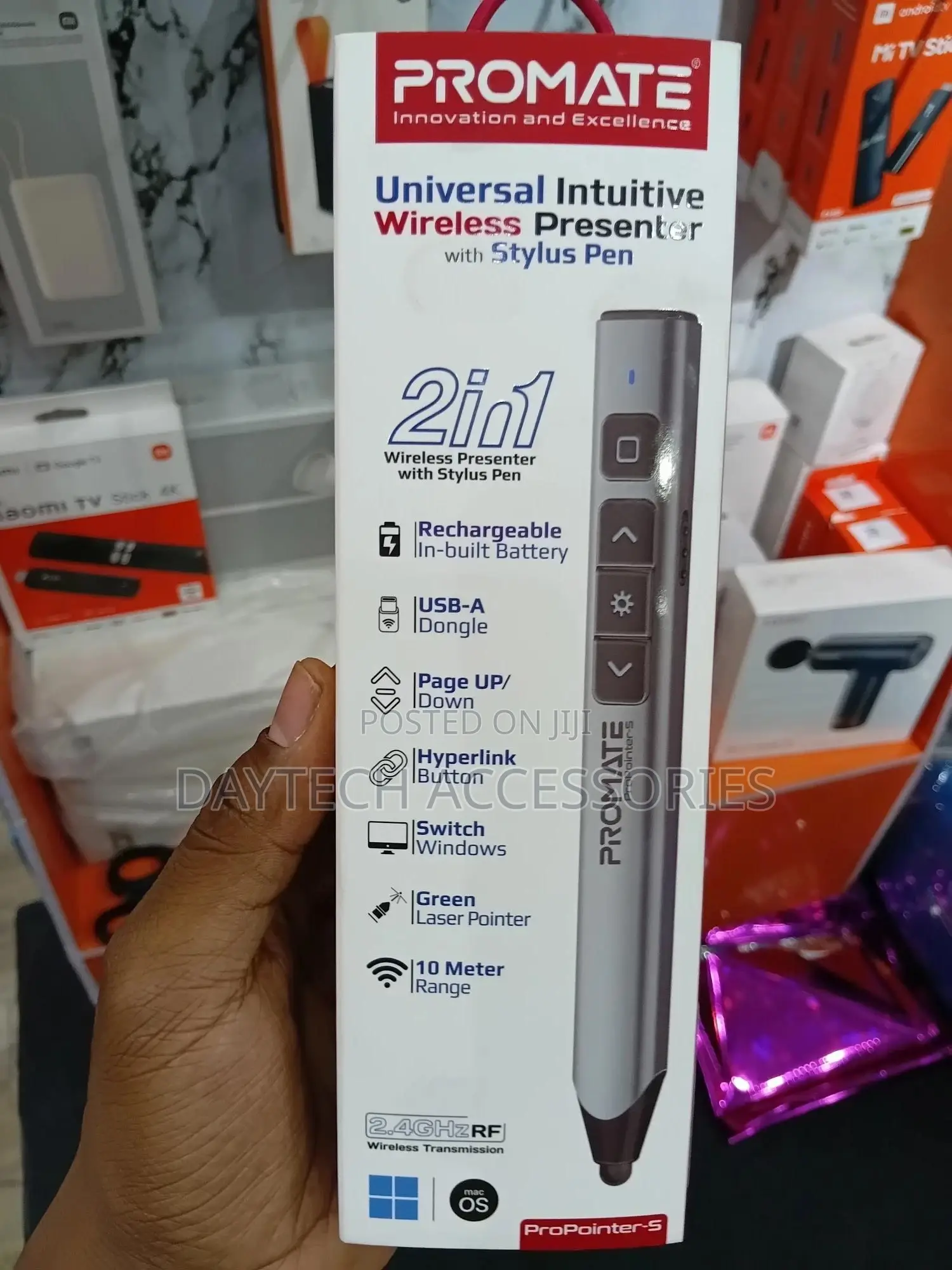Promate Propointer-S Wireless Presenter Stylus Pen