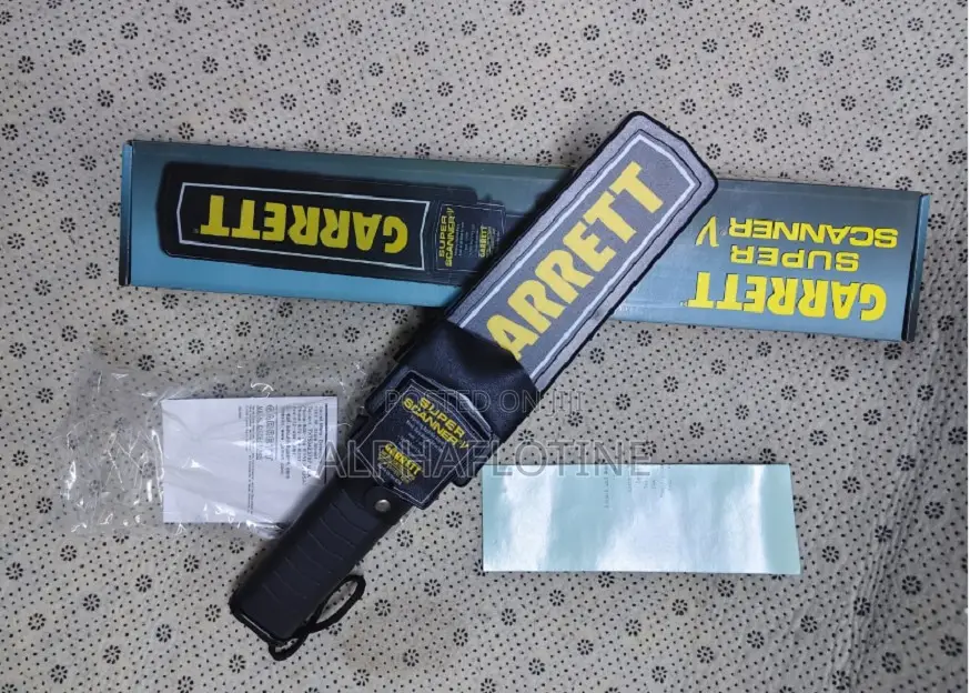 Security Garret Super Scanner Hand-held Metal Detector