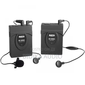 Boya by-Wm5 Wireless Lavalier Microphone System Kit