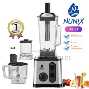 Nunix 3 in 1 Commercial Blender