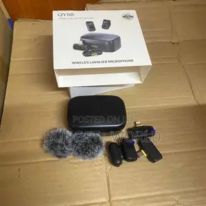 Qy88 Magnetic Lavalier Microphone Dual Receiver System
