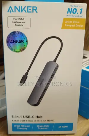 Anker 5 In 1 Usb-c Hub