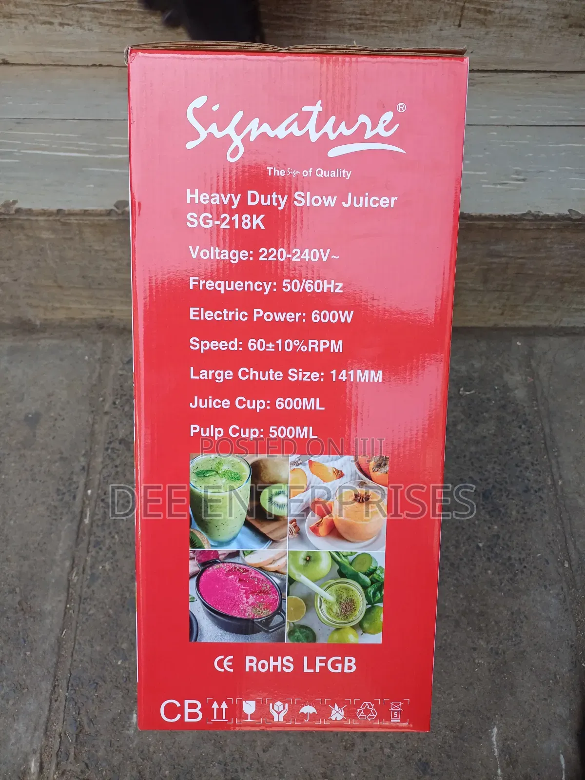 Slow Juicer (300 Watts) Sg-