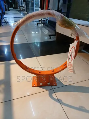 Dual Hydraulic Spring Basketball Rim/Ring - Single