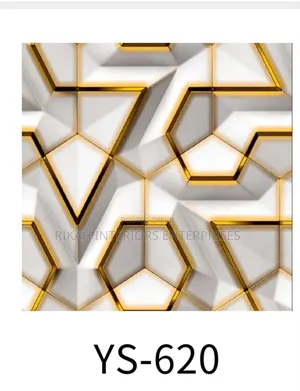 Unique White and Gold Wallpaper