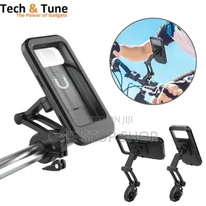 Waterproof, Retractable,Height Adjustable Bike Phone Holder