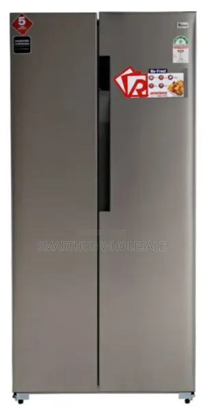 Ramtons Rf/319 430ltrs Side by Side Led Refrigerator – No Frost