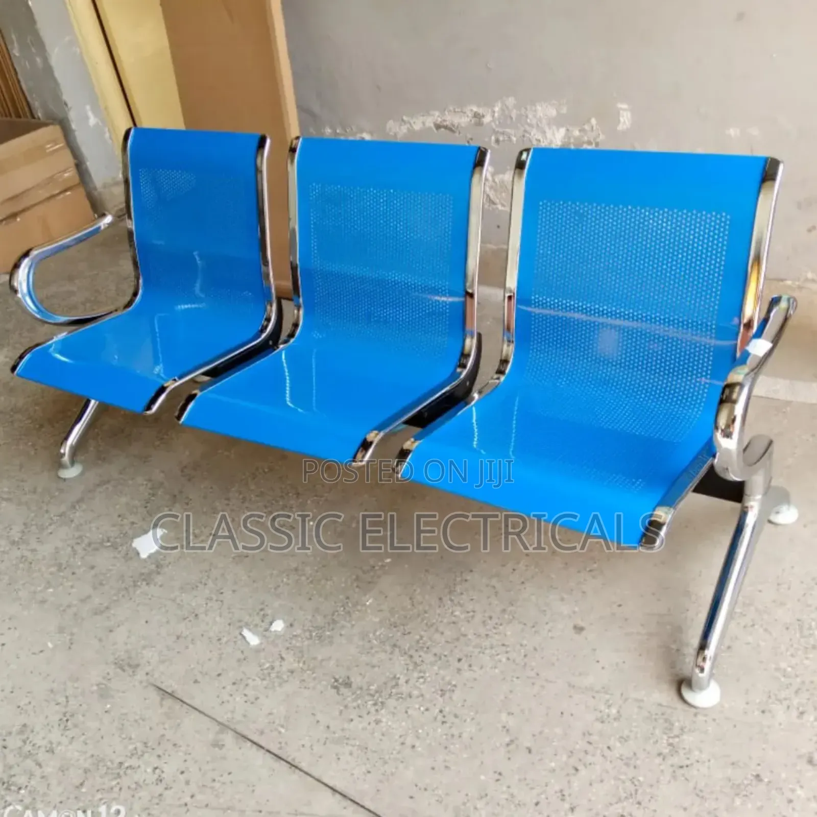 3 Seater Office Waiting Bench