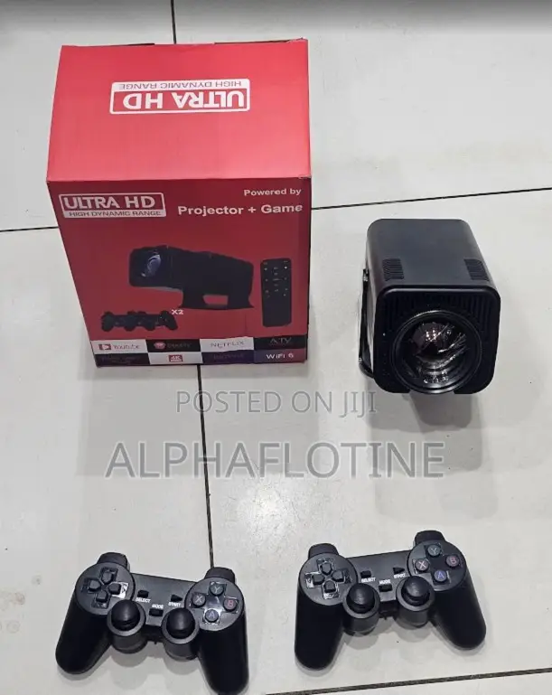Hy320 Smart Android Home Theater Projector With Gaming Console