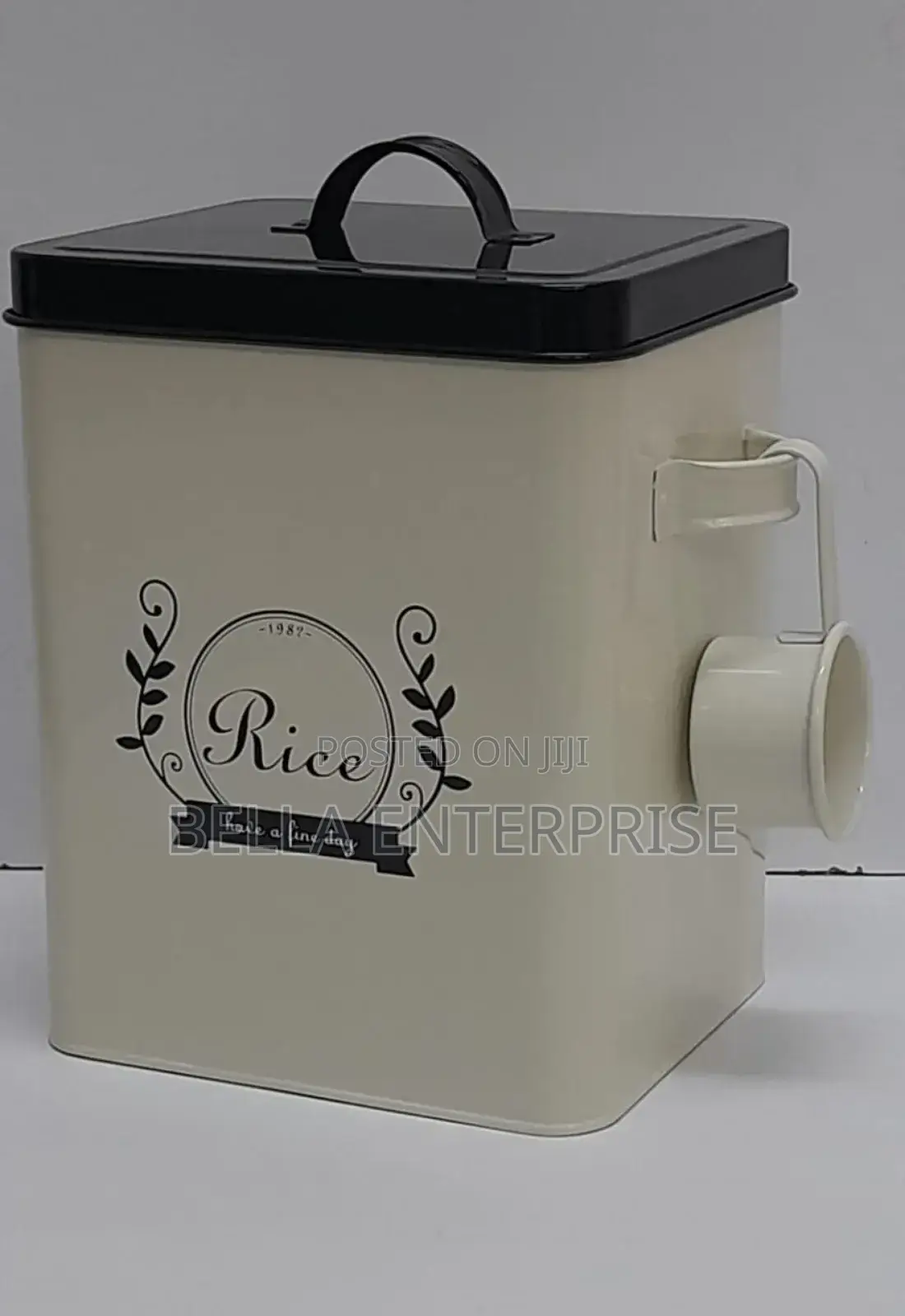 * Square Metallic Storage Box