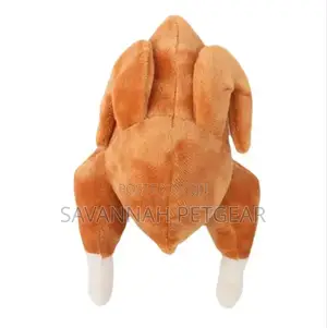 Rotisserie Chicken Squeaky Plush Dog Toy