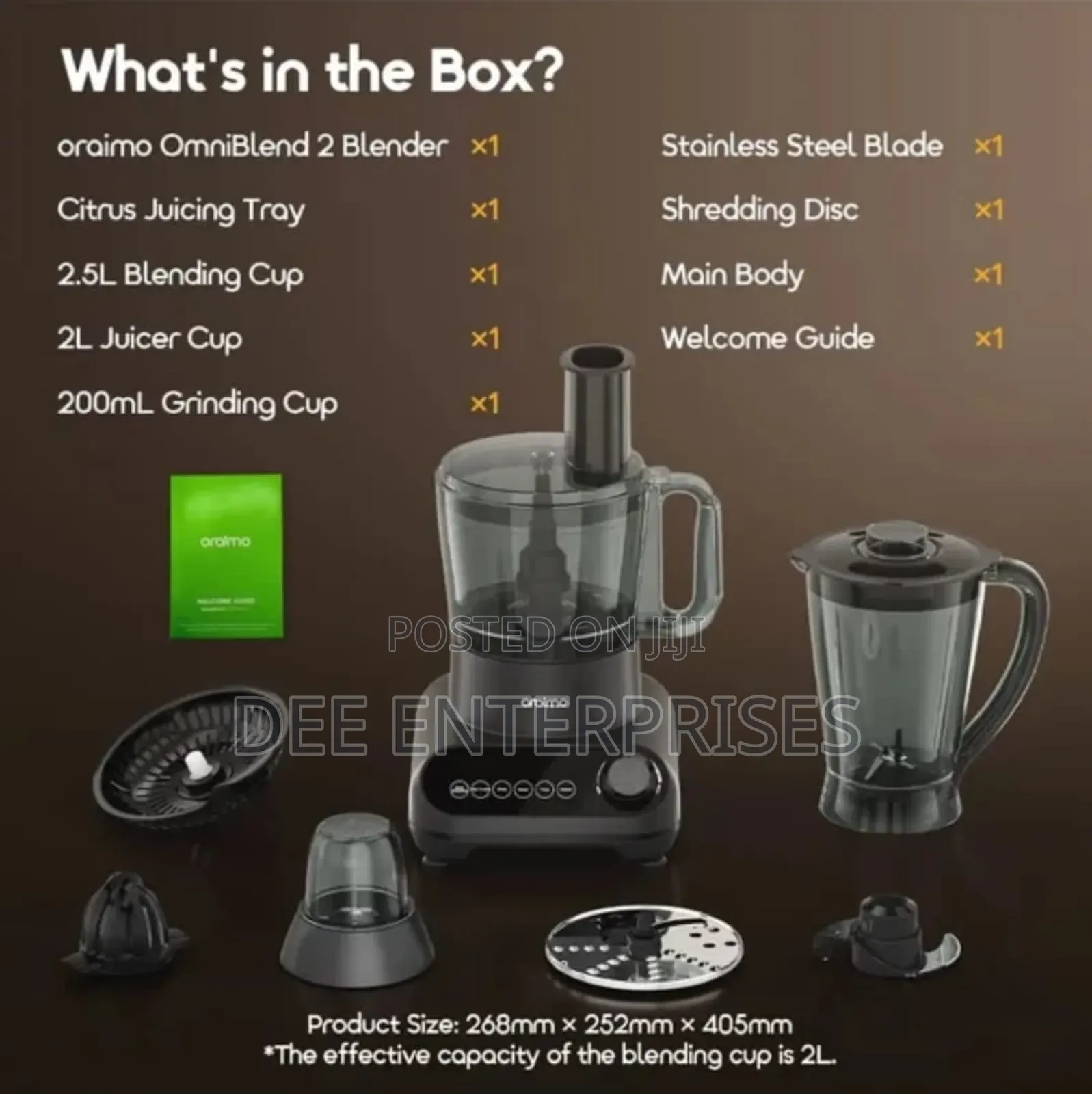 Oraimo Omniblend 2 Obl-881a 5-in-1