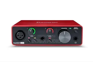 Focusrite Scarlett Solo 3rd Gen Usb Audio Interface for Guitarist
