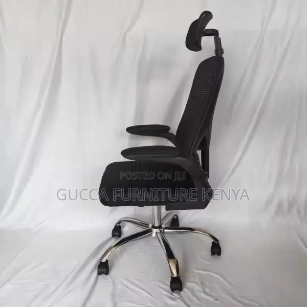 Mesh Executive Chair With Adjustable Armrest
