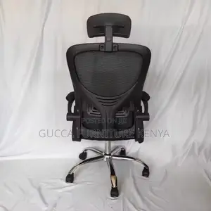 Mesh Executive Chair With Adjustable Armrest
