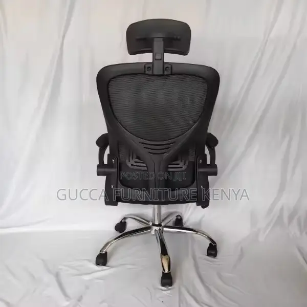 Mesh Executive Chair With Adjustable Armrest