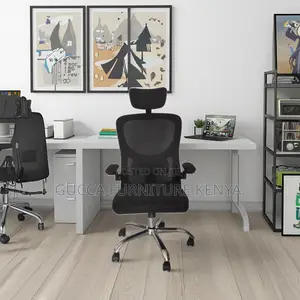 Mesh Executive Chair With Adjustable Armrest