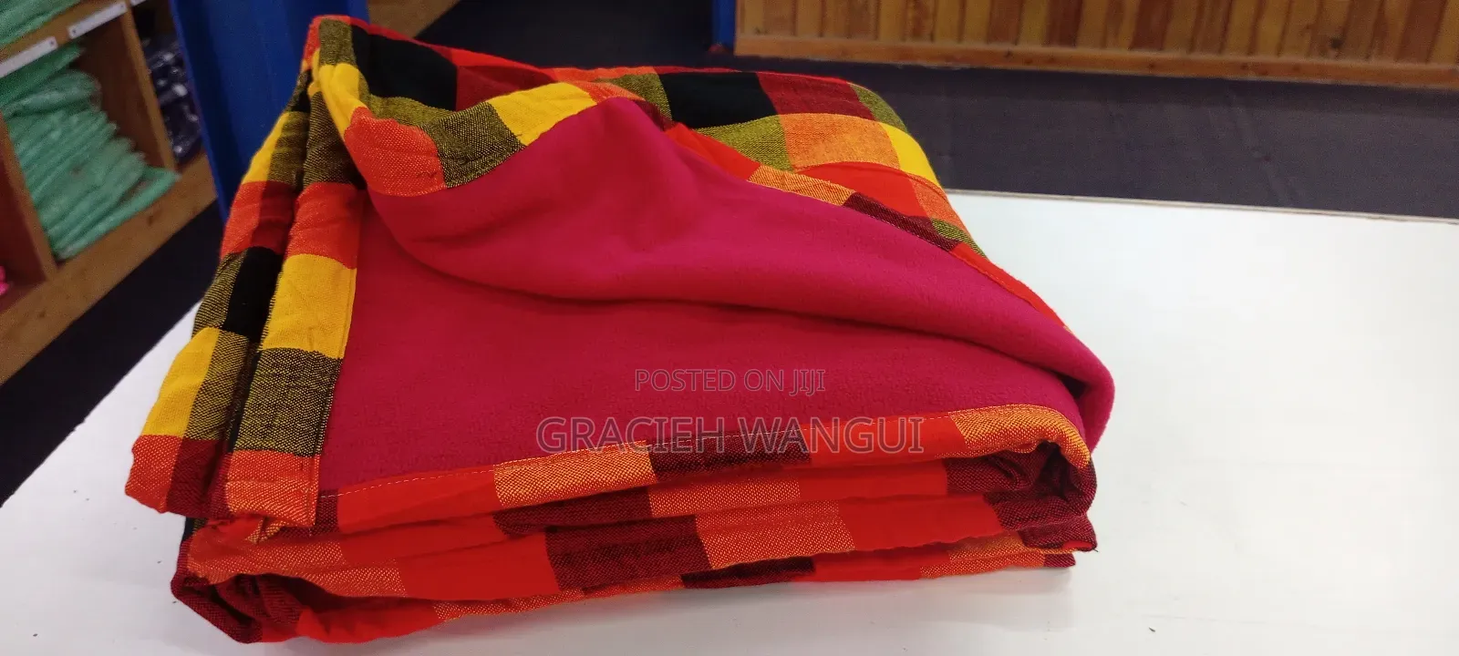 Masai Fleeced Shuka