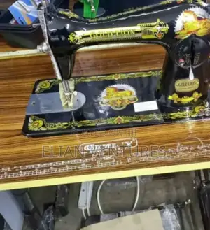 New Complete Gold Lion Sewing Machine