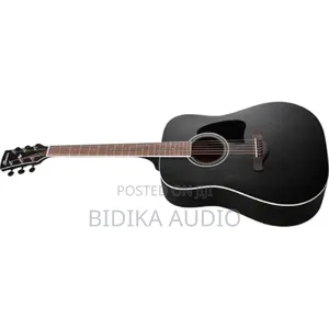 Ibanez Aw84-Wk Weathered Black Open Pore – Acoustic Guitar