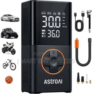 Tire Inflator Portable Air Compressor Cordless