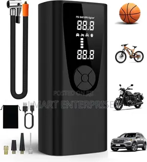 Car Tire Air Pump Portable-180psi Cordless Electric