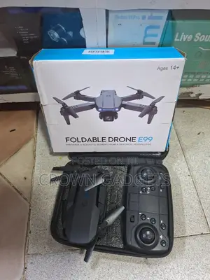 E99 Foldable Drone Dual Camera + 1080p for Beginners